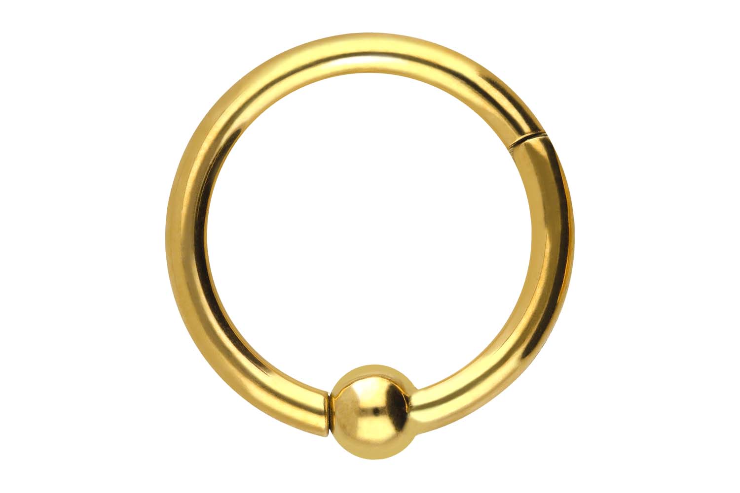Titan Segmentring Clicker Piercing KUGEL ++SALE++
